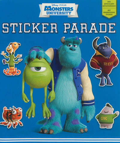 Monsters university : sticker parade. Monstres academy