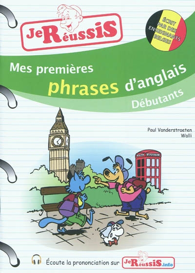 Mes premières phrases d'anglais : débutants