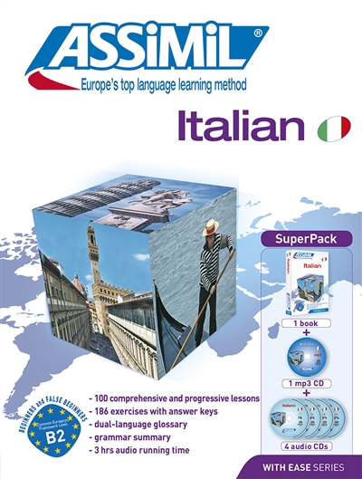 Italian : B2, beginners and false beginners : super pack