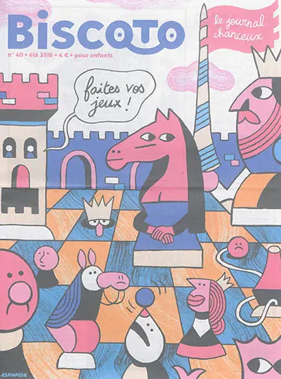 Biscoto : le journal comme pour les grands, en plus marrant !, n° 40. Faites vos jeux !