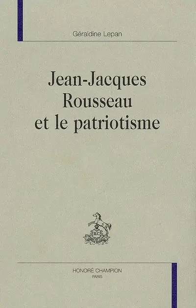Jean-Jacques Rousseau et le patriotisme