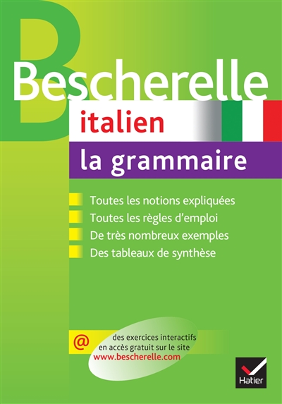 Italien, la grammaire