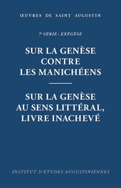 Oeuvres de saint Augustin. Vol. 50