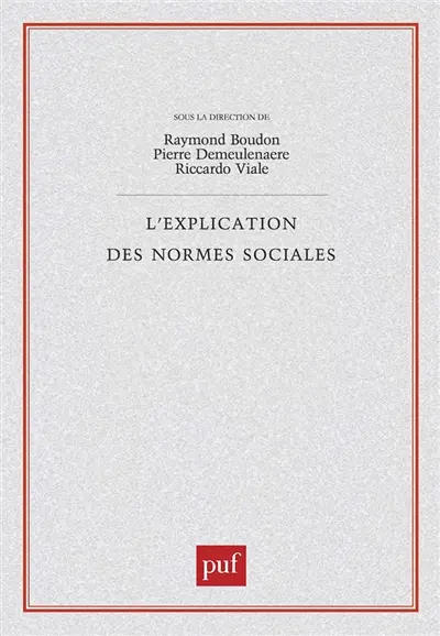 L'explication des normes sociales
