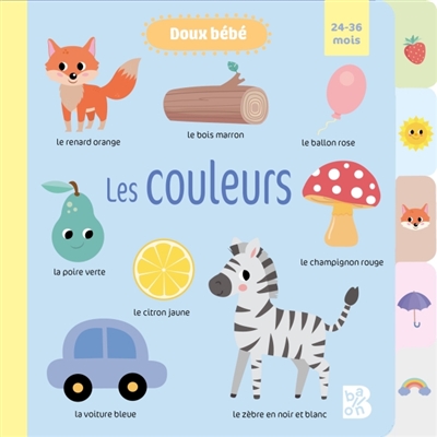Doux bébé : Les couleurs