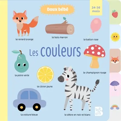Doux bébé : Les couleurs