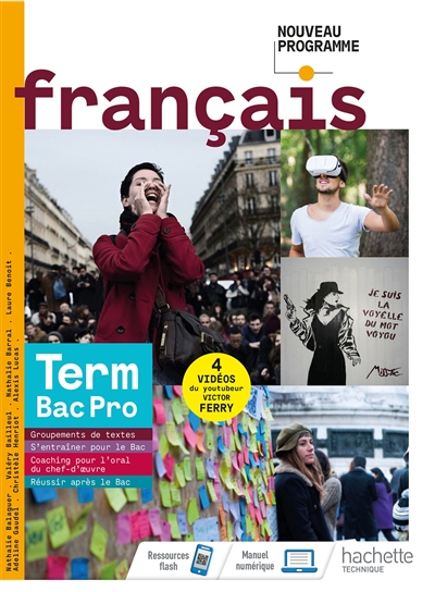 Français terminale bac pro : nouveau programme
