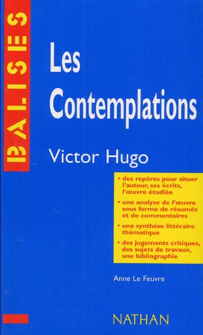 Les contemplations, de Victor Hugo