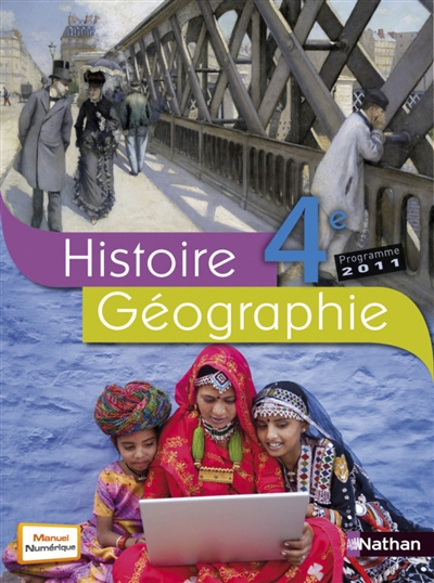 Histoire géographie 4e : manuel de l'élève format compact : programme 2011