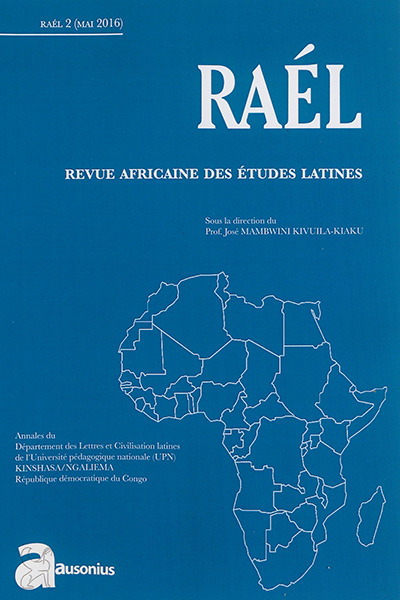 Rael : revue africaine des études latines, n° 2
