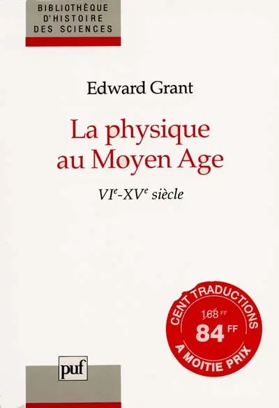 La physique au Moyen-Age, VIe-XVe siècle