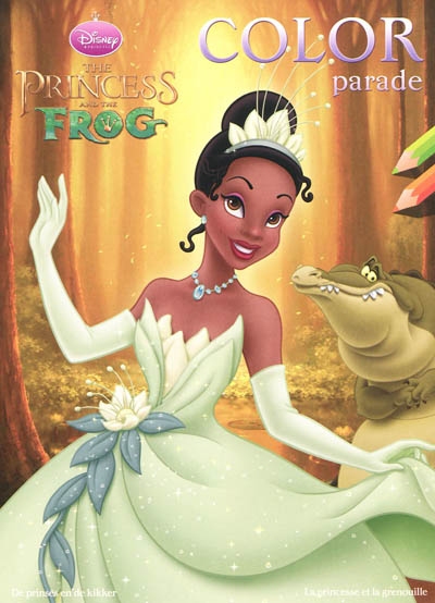 The princess and the frog. De prinses en de kikker. La princesse et la grenouille