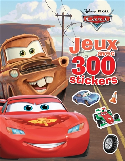 Cars : jeux avec 300 stickers