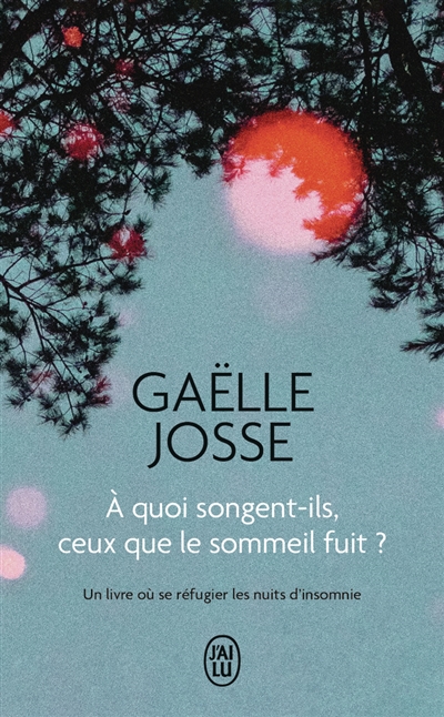 A quoi songent-ils, ceux que le sommeil fuit ? : un livre où se réfugier les nuits d'insomnie