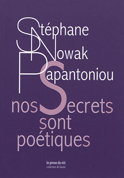 couverture du livre Nos secrets sont poétiques