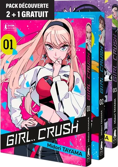 Girl crush : pack découverte 2 + 1 gratuit
