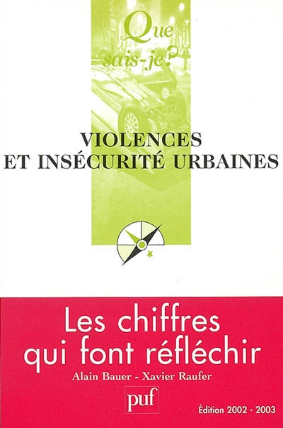 Violences et insécurités urbaines