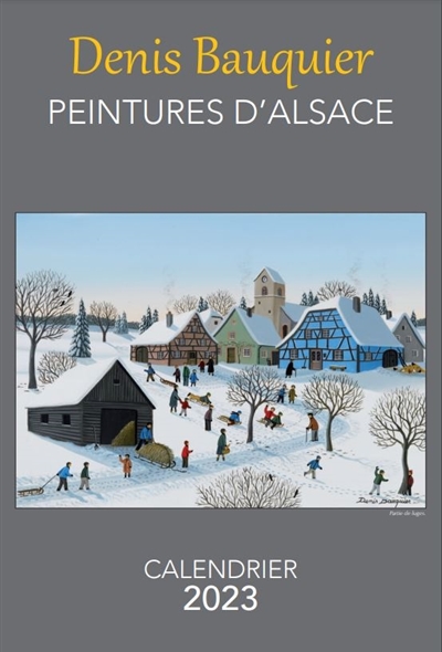 Peintures d'Alsace : calendrier 2023