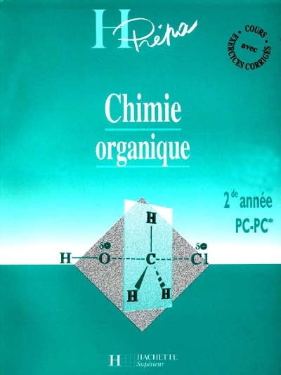 Chimie organique, 1re année PCSI