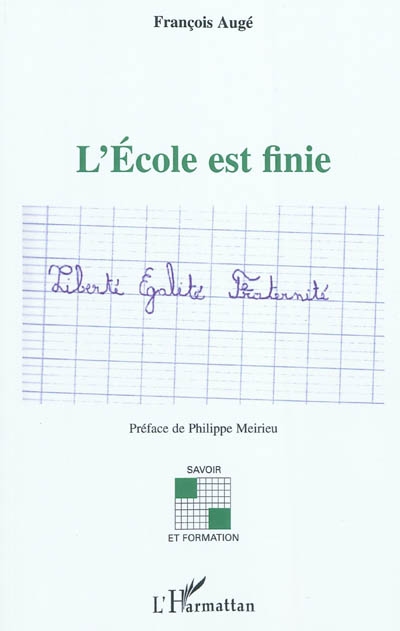 L'école est finie