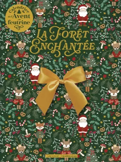 Mon calendrier de l'Avent en feutrine : la forêt enchantée