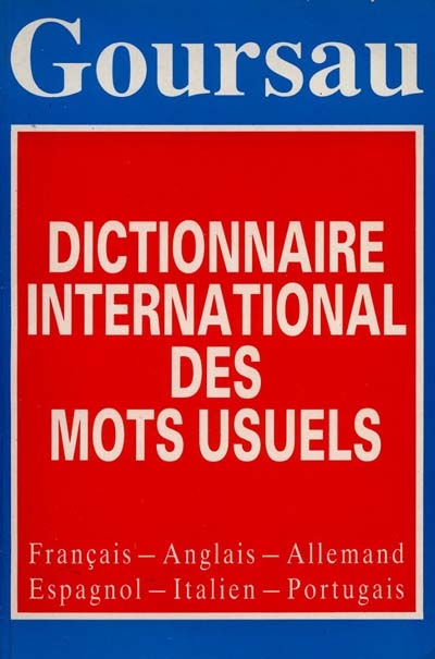 Dictionnaire européen des mots usuels