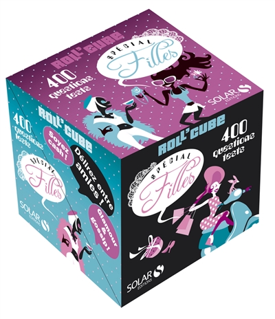 Roll'cube spécial filles : 400 questions tests