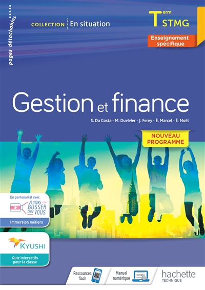 Gestion et finance terminale STMG : enseignement spécifique, nouveau programme