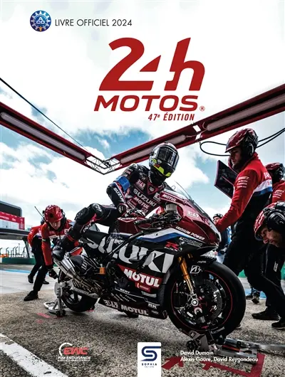 24 h motos : livre officiel 2023