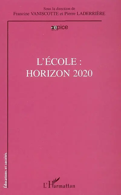 L'école : horizon 2020
