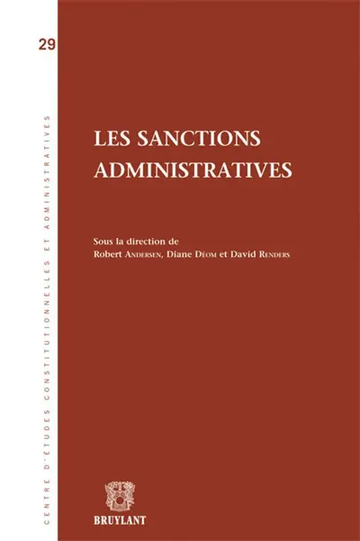 Les sanctions admnistratives