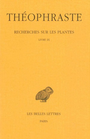 Recherches sur les plantes. Vol. 5. Livre IX