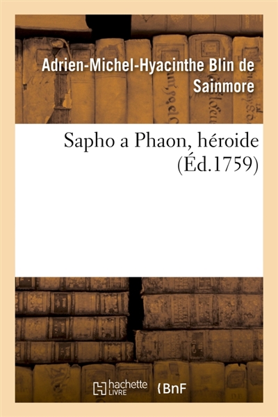 Sapho a Phaon, héroide