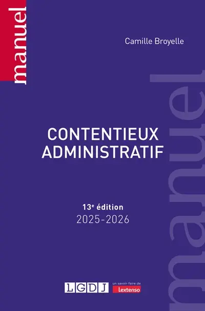 Contentieux administratif : 2025-2026