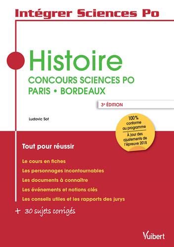 Histoire : concours Sciences Po Paris-Bordeaux