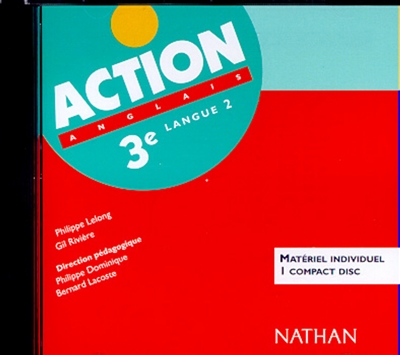 Action 3e LV2 : CD audio de l'élève