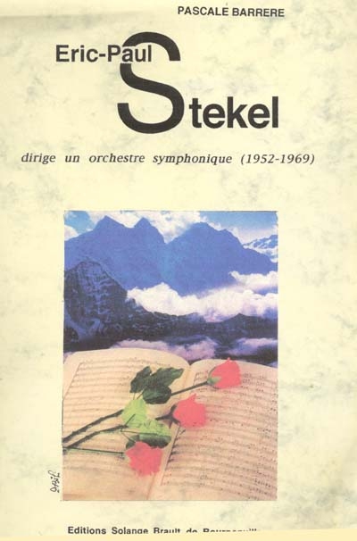 Eric-Paul Stekel dirige un orchestre symphonique, 1952-1969