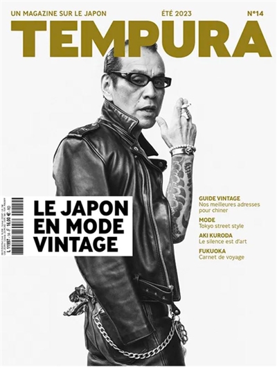 Tempura : un magazine sur le Japon, n° 14. Le Japon en mode vintage