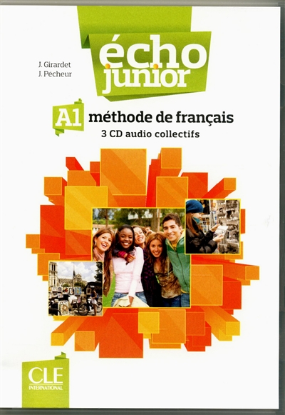 Echo junior A1 : méthode de français : 3 CD audio collectifs