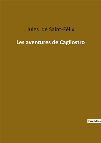 Les aventures de Cagliostro