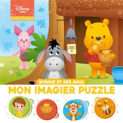 Winnie et ses amis : mon imagier puzzle