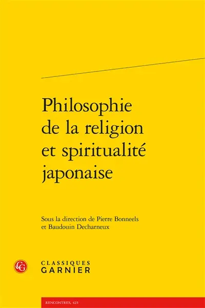 Philosophie de la religion et spiritualité japonaise