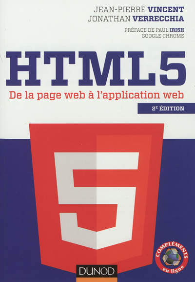 HTML 5 : de la page Web à l'application Web