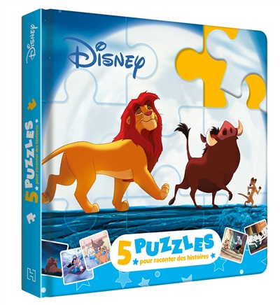 Disney classiques : 5 puzzles pour raconter des histoires