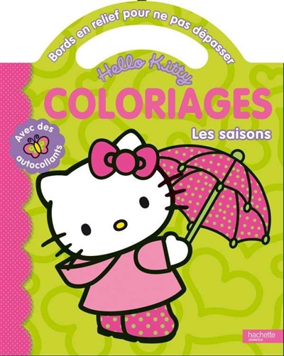 Hello Kitty : coloriages : les saisons