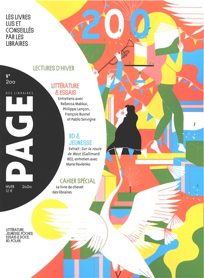 Page des libraires, n° 200. Lectures d'hiver
