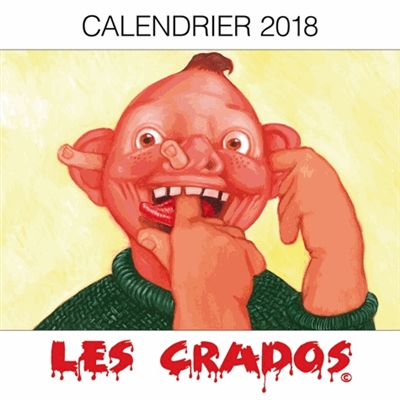 Les Crados : calendrier 2018