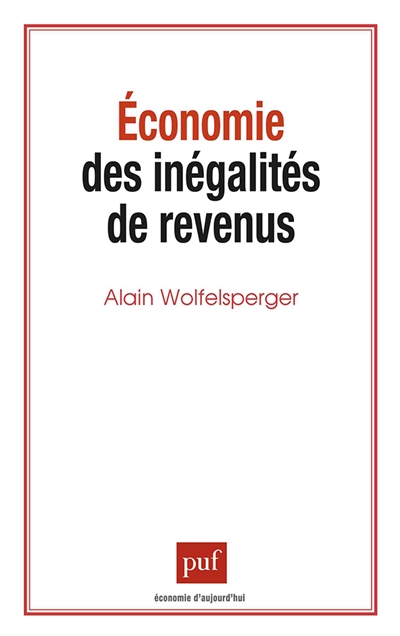 Economie des inégalités de revenus
