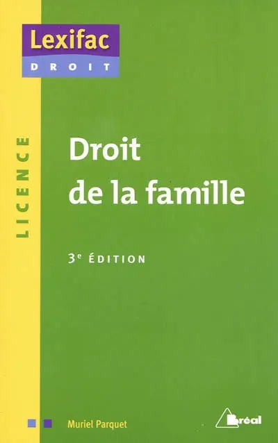 Droit de la famille : licence