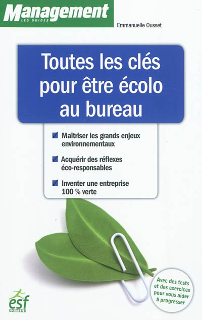 Toutes les clés pour être écolo au bureau
